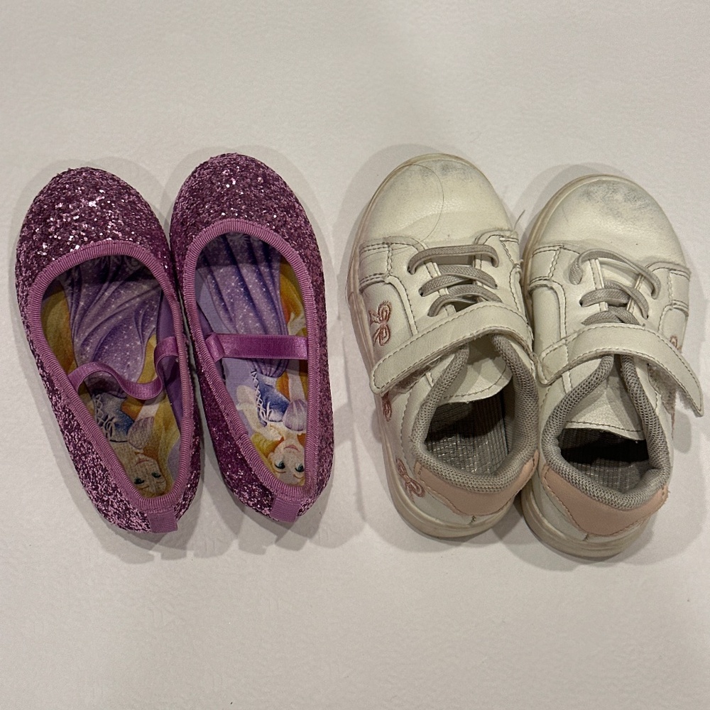 Toddler Girls  Size 7.5 Lot of 2 Shoes